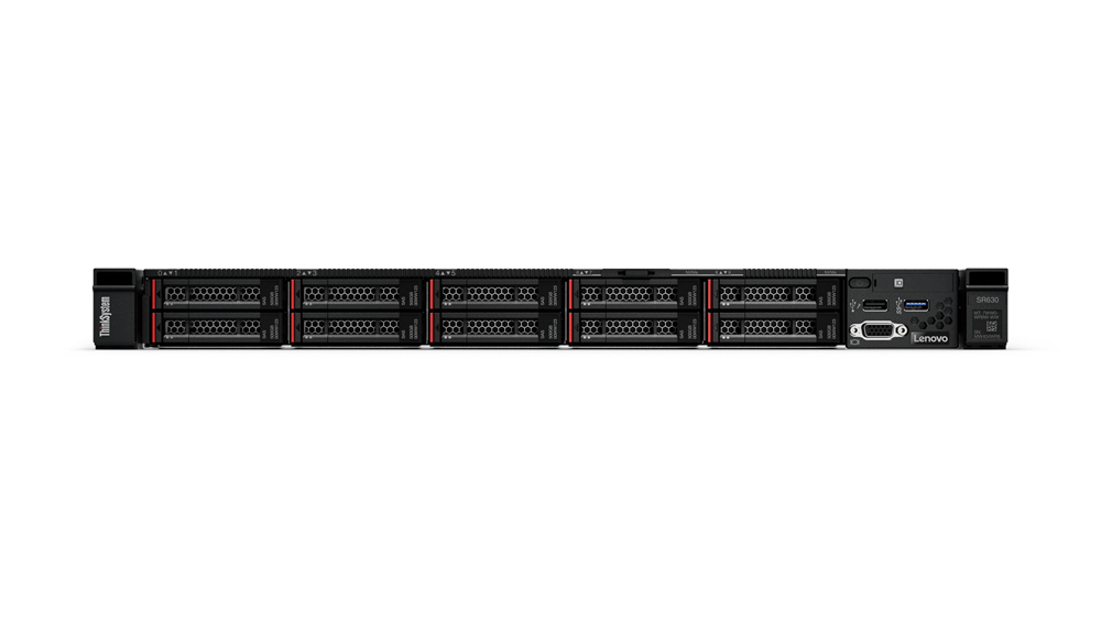 Lenovo ThinkSystem SR630 serveur 2,4 GHz 32 Go Rack (1 U) Intel® Xeon® Silver 750 W DDR4-SDRAM