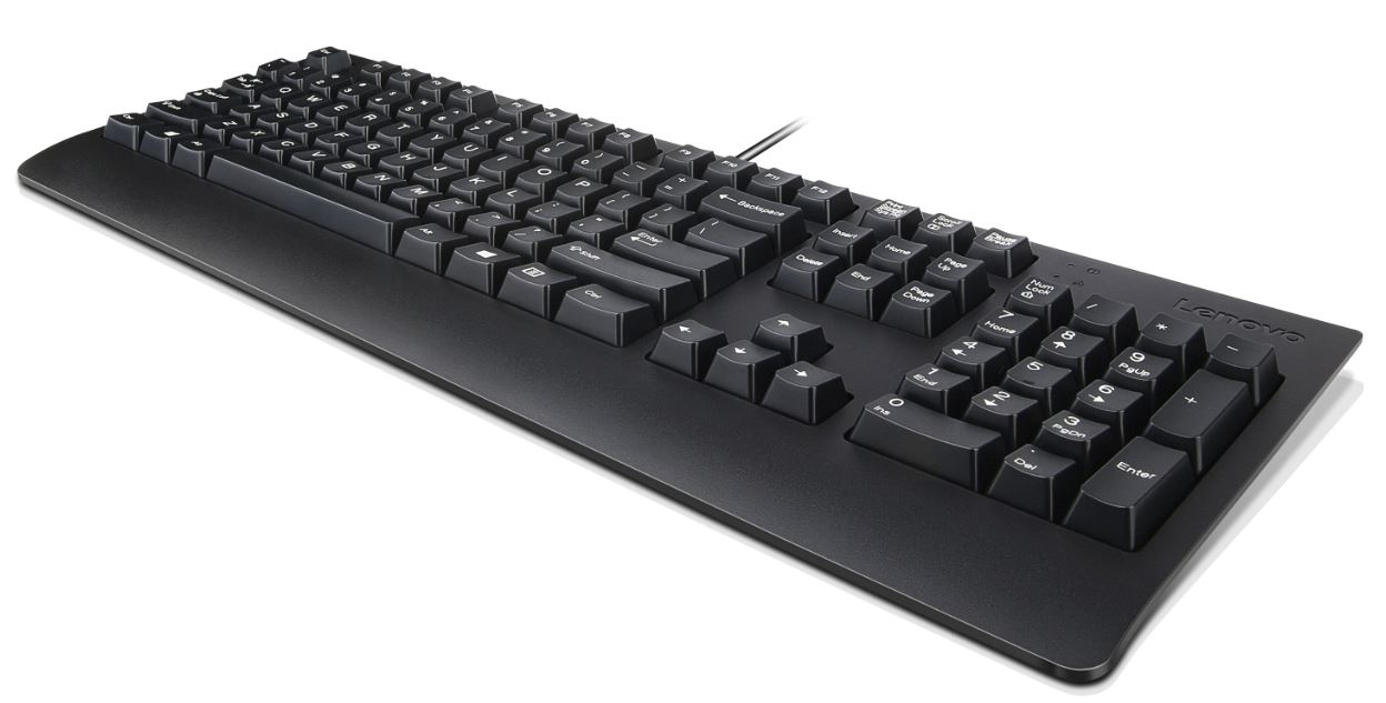 Lenovo Preferred Pro II clavier Universel USB QWERTY Portugais du Brésil Noir