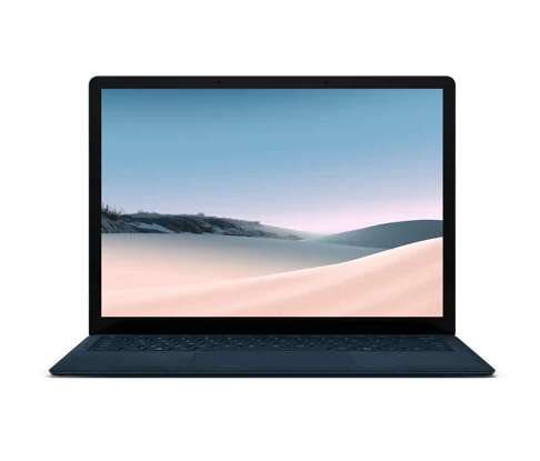 Microsoft Surface Laptop 3 Ordinateur portable 34,3 cm (13.5") 2256 x 1504 pixels Écran tactile 10e génération de processeurs Intel® Core™ i7 16 Go LPDDR4x-SDRAM 256 Go SSD Wi-Fi 6 (802.11ax) Windows 10 Pro Bleu