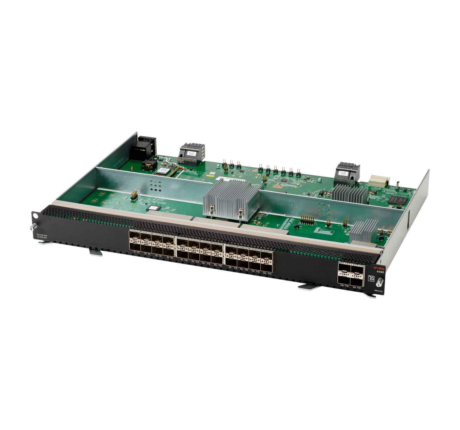 Aruba 6400 24-port SFP+ & 4-port SFP56 v2 module de commutation réseau