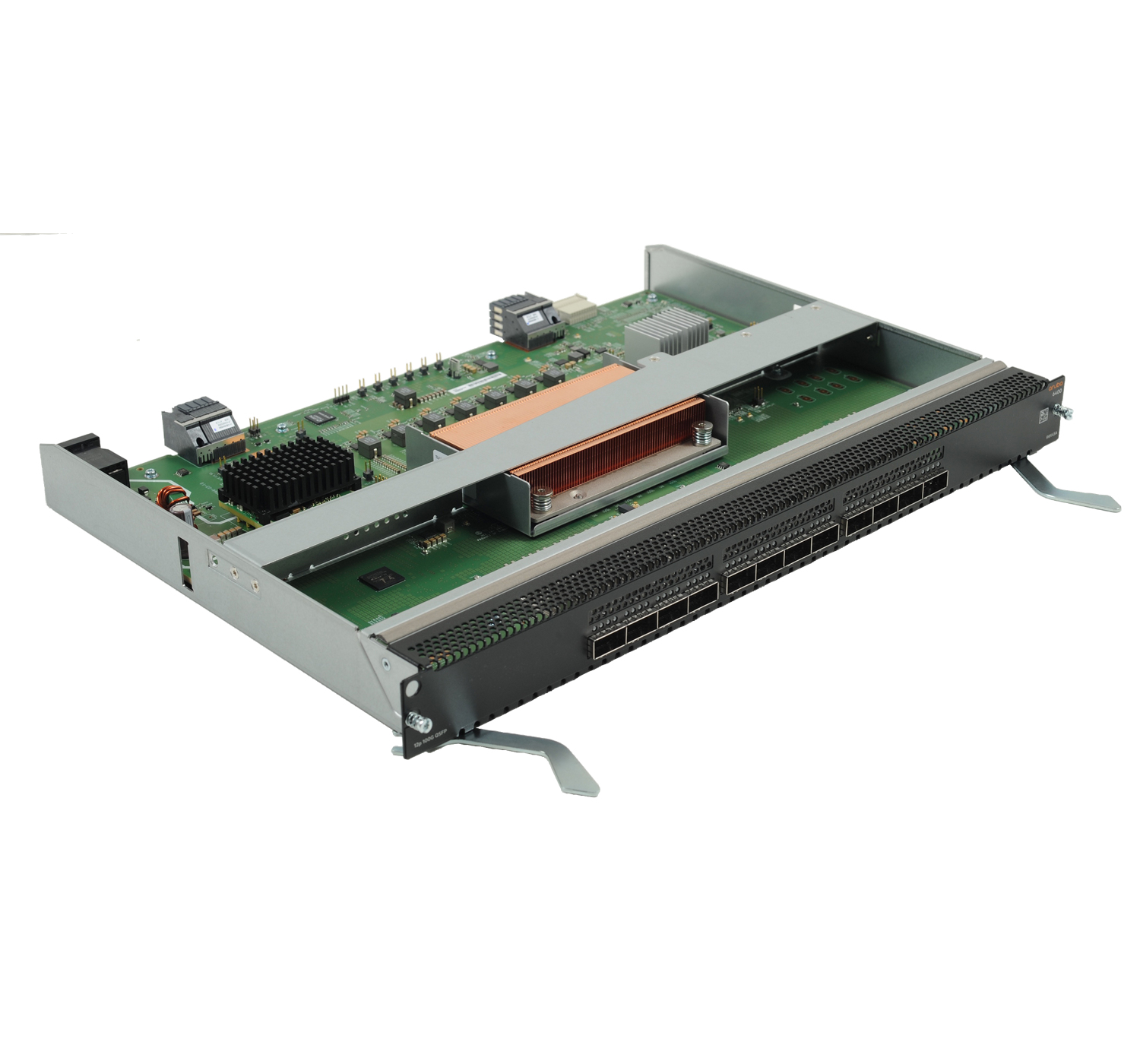 Aruba 6400 12-port 40/100GbE QSFP28 v2 Extended Tables module de commutation réseau