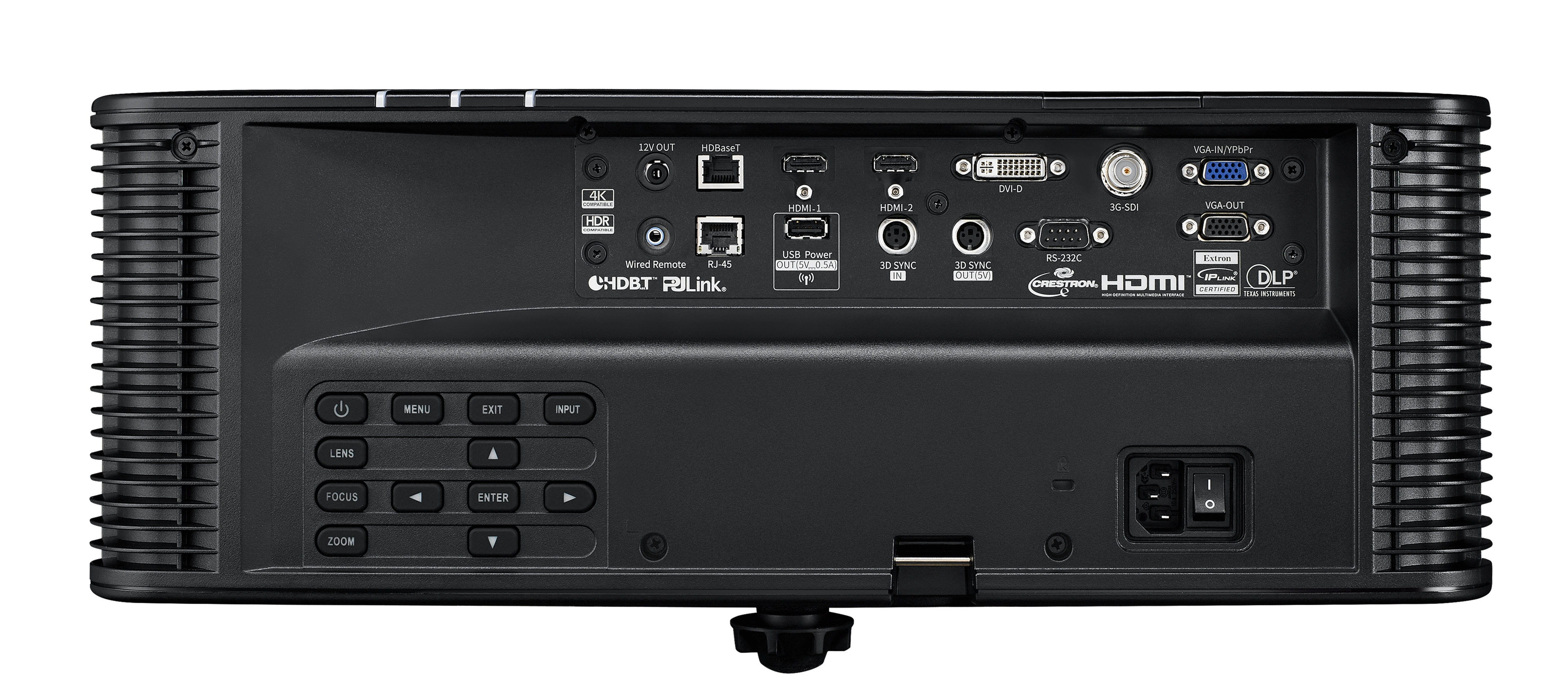 Optoma ZU860 vidéo-projecteur Projecteur pour grandes salles 8500 ANSI lumens DLP WUXGA (1920x1200) Compatibilité 3D Noir