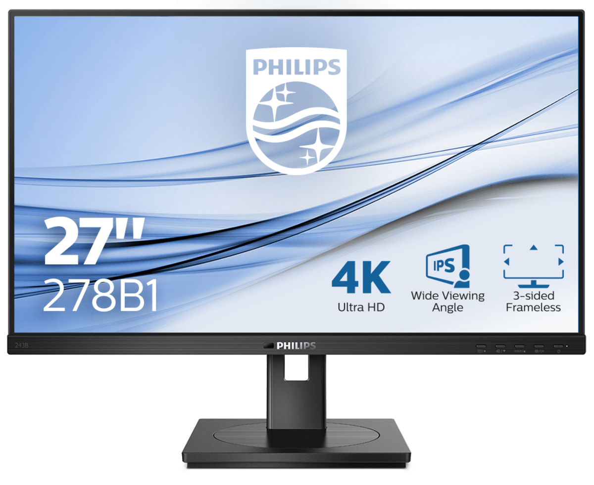 278B1 27in IPS UHD 4K PowerSensor