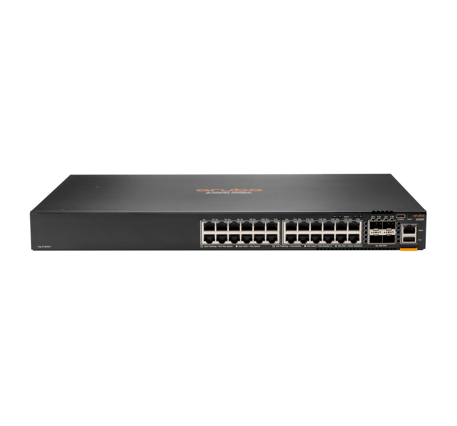 HPE Aruba 6200F 24G Class4 PoE 4SFP+ 370W Switch