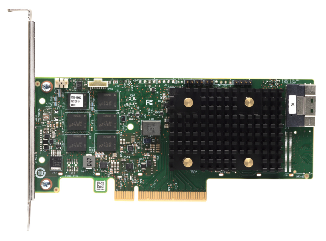 contrôleur RAID PCI Express x8 4.0 12 Gbit/s