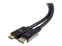 C2G 10ft DisplayPort Male to HDMI Male Passive Adapter Cable