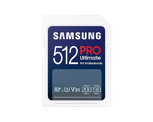Samsung MB-SY512SB/WW mémoire flash 512 Go SDXC UHS-I