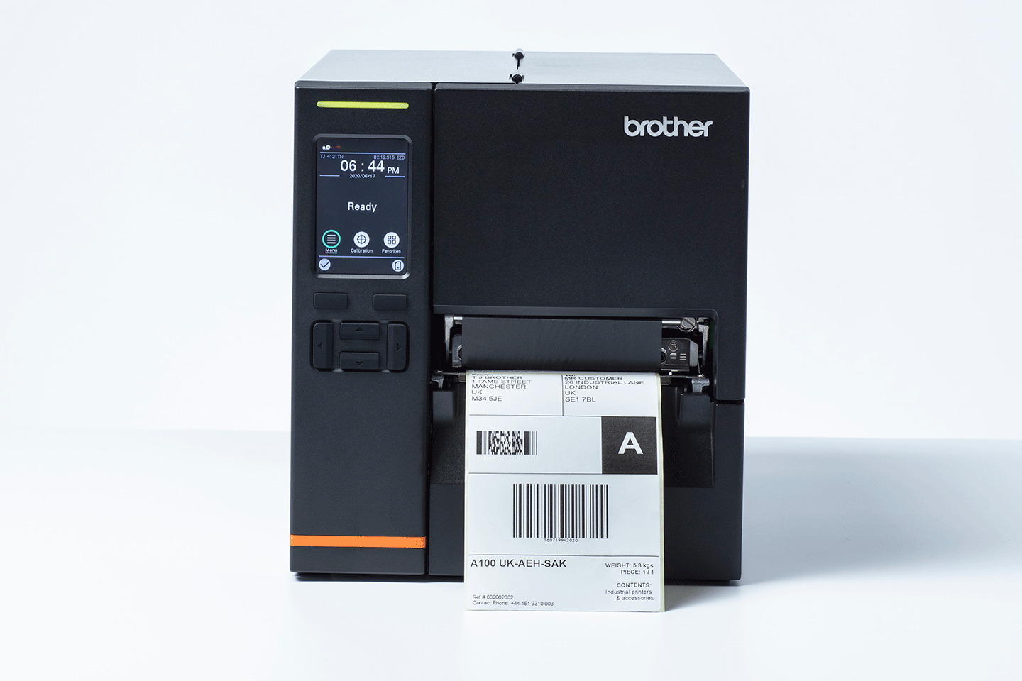 Brother TJ-4021TN imprimante pour étiquettes Thermique direct/Transfert thermique 203 x 203 DPI Avec fil