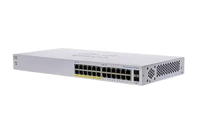 CBS110 Non-géré L2 Gigabit Ethernet (10/100/1000) Connexion Ethernet, supportant l'alimentation via ce port (PoE) 1U Gris