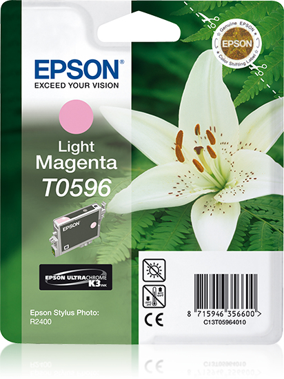 Singlepack Light Magenta T0596 Ultra Chr