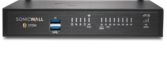 SonicWall TZ370 pare-feux (matériel) 3 Gbit/s