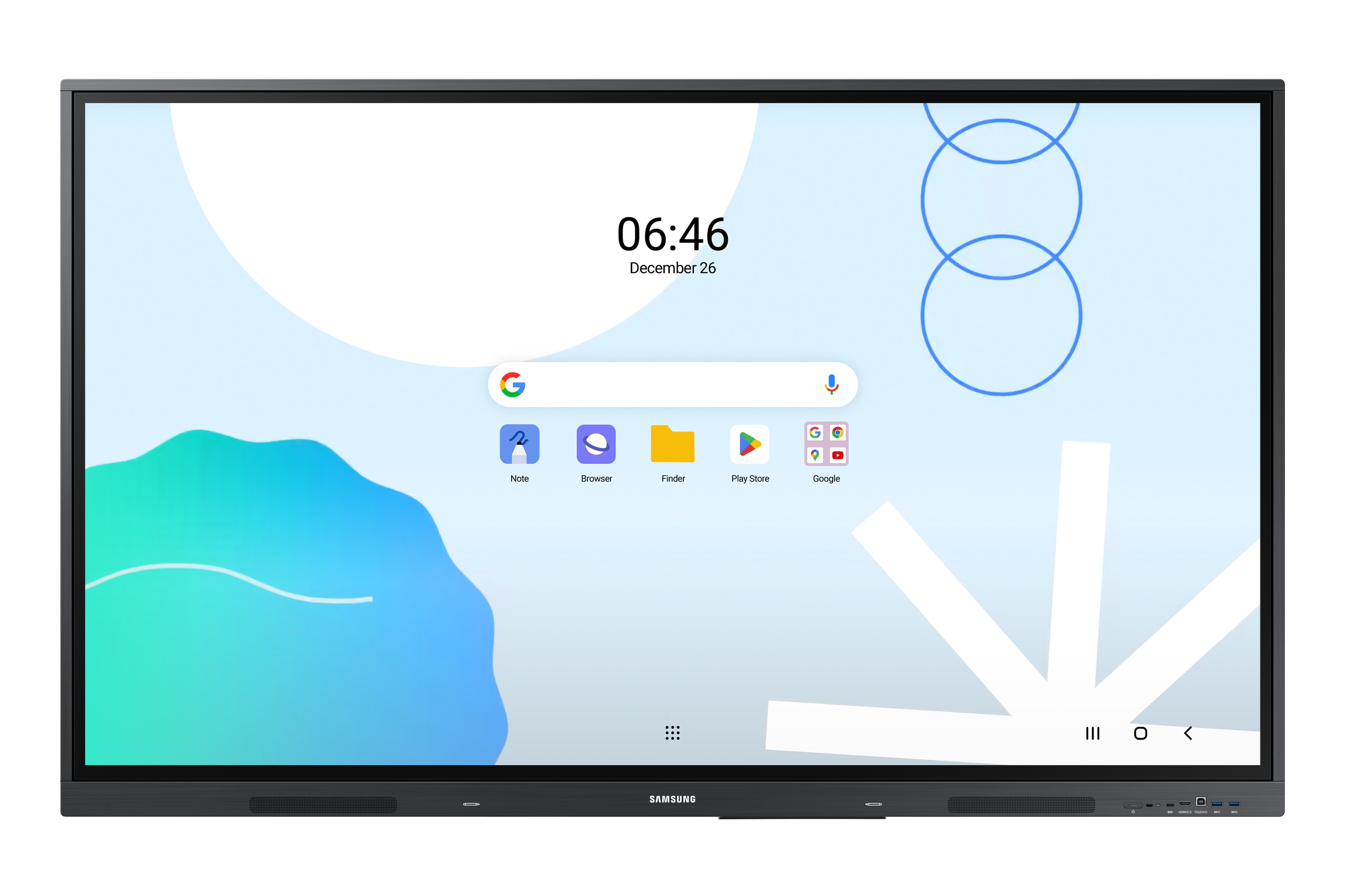 Samsung WA86D tableau blanc interactif 2,18 m (86") 3840 x 2160 pixels Écran tactile Gris