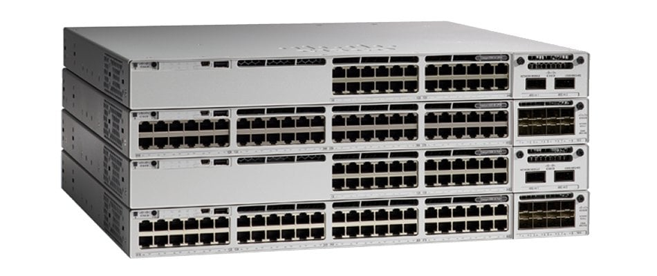 Cisco Catalyst C9300X-12Y-A commutateur réseau Géré L3 2.5G Ethernet (100/1000/2500) Gris