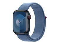 Apple WATCH 41 WINTER BLUE SL Bande Nylon, Polyester recyclé, Spandex