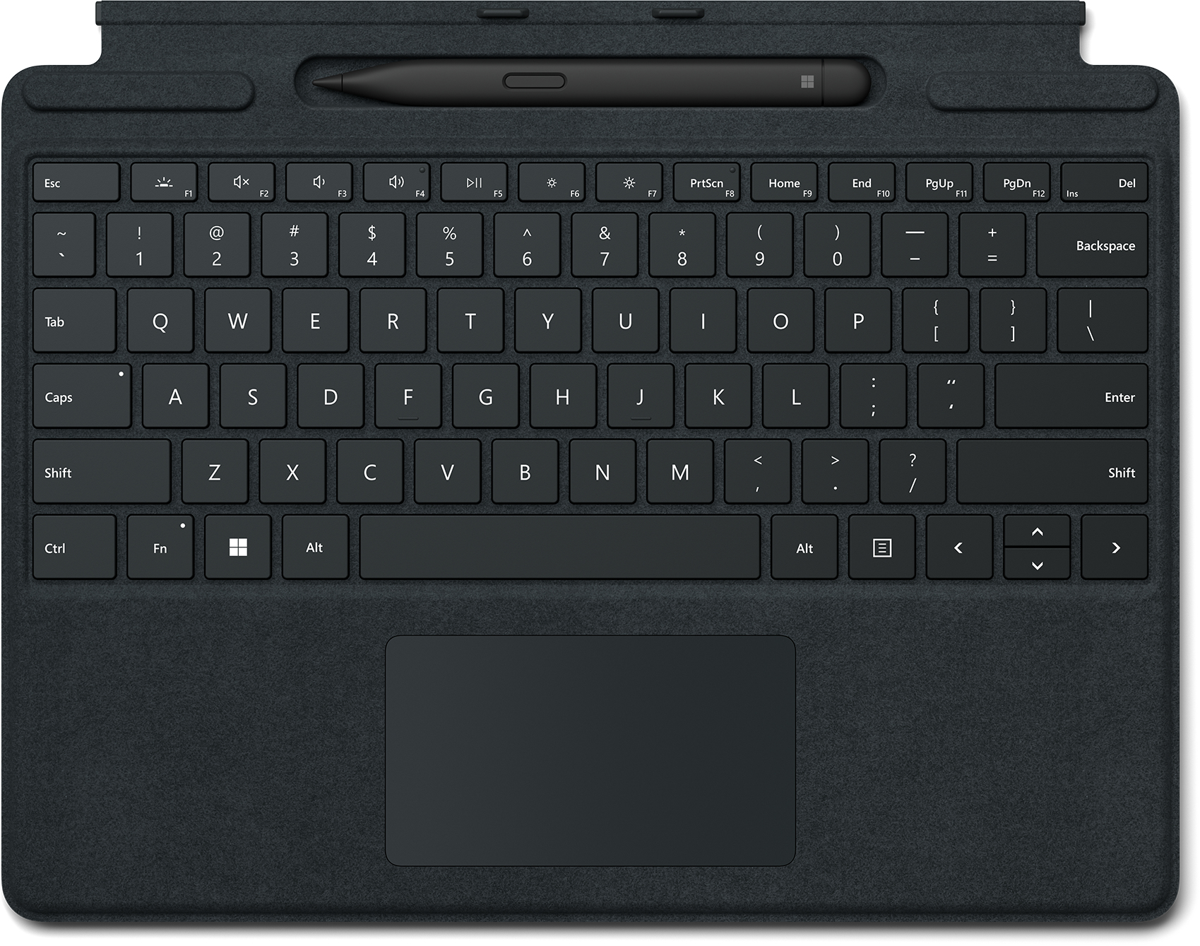Microsoft Surface Pro Signature Keyboard w/ Slim Pen 2 Noir Microsoft Cover port Suisse