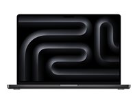 Apple MacBook Pro Ordinateur portable 41,1 cm (16.2") Apple M M3 Max 48 Go 1 To SSD Wi-Fi 6E (802.11ax) macOS Sonoma Noir