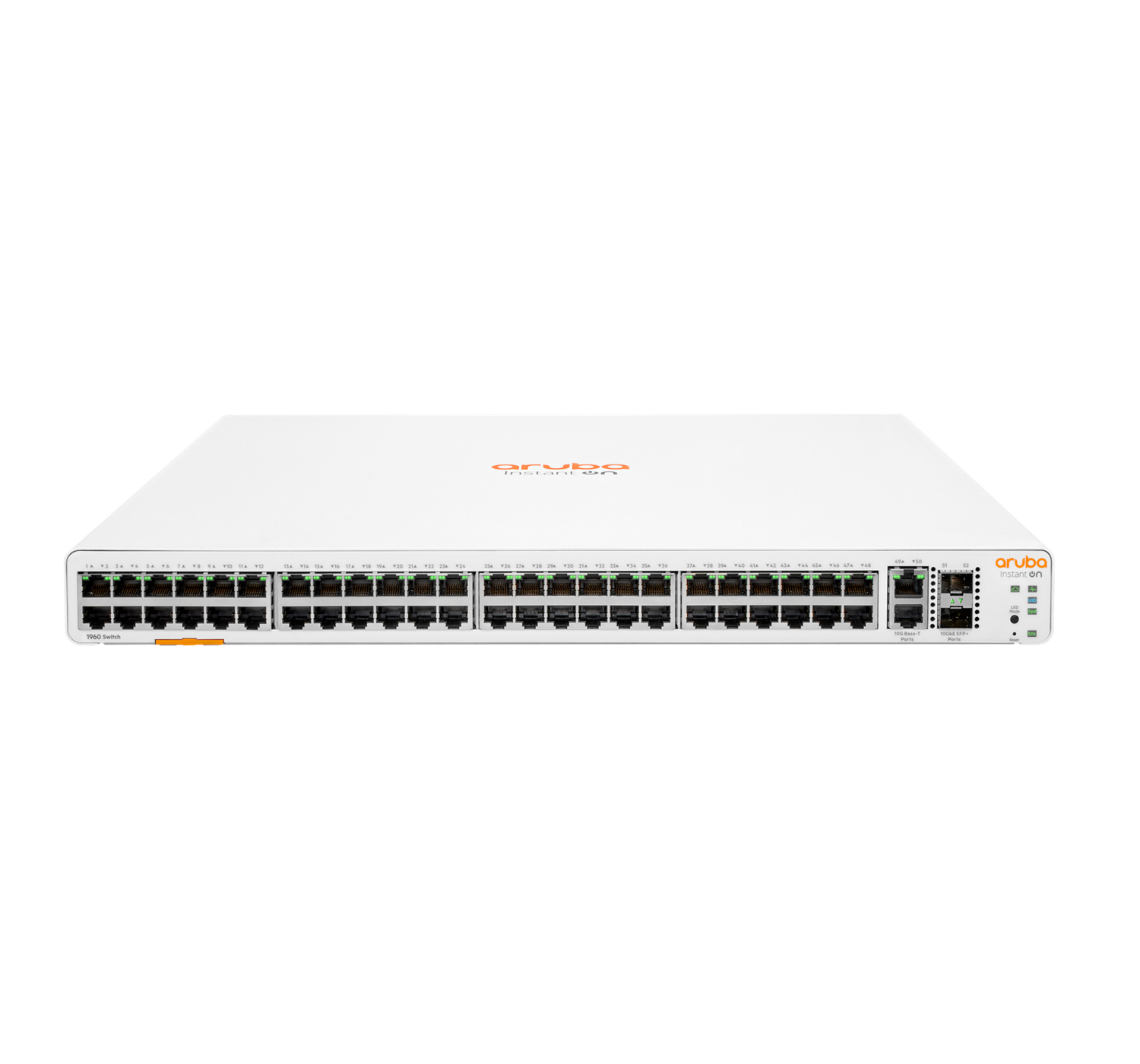 Aruba Instant On 1960 48G 2XGT 2SFP+ Géré L2+ Gigabit Ethernet (10/100/1000) 1U Blanc