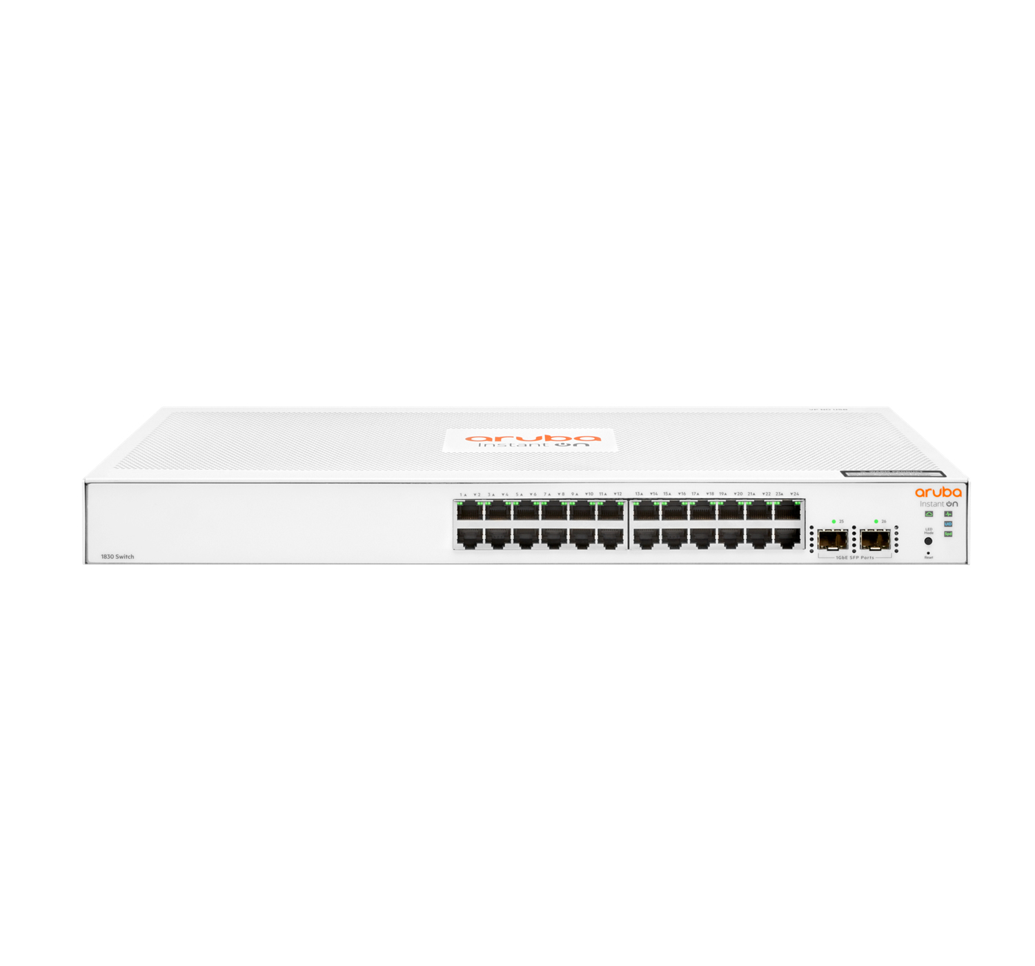 Aruba Instant On 1830 24G 2SFP Géré L2 Gigabit Ethernet (10/100/1000) 1U