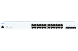 Sophos CS110-24FP Géré Gigabit Ethernet (10/100/1000) Connexion Ethernet, supportant l'alimentation via ce port (PoE) 1U Argent