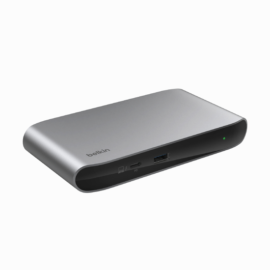 Belkin INC013VFSGY hub & concentrateur Thunderbolt 4 40000 Mbit/s Noir, Gris