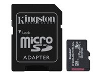 Kingston Technology Industrial 16 Go MicroSDHC UHS-I Classe 10