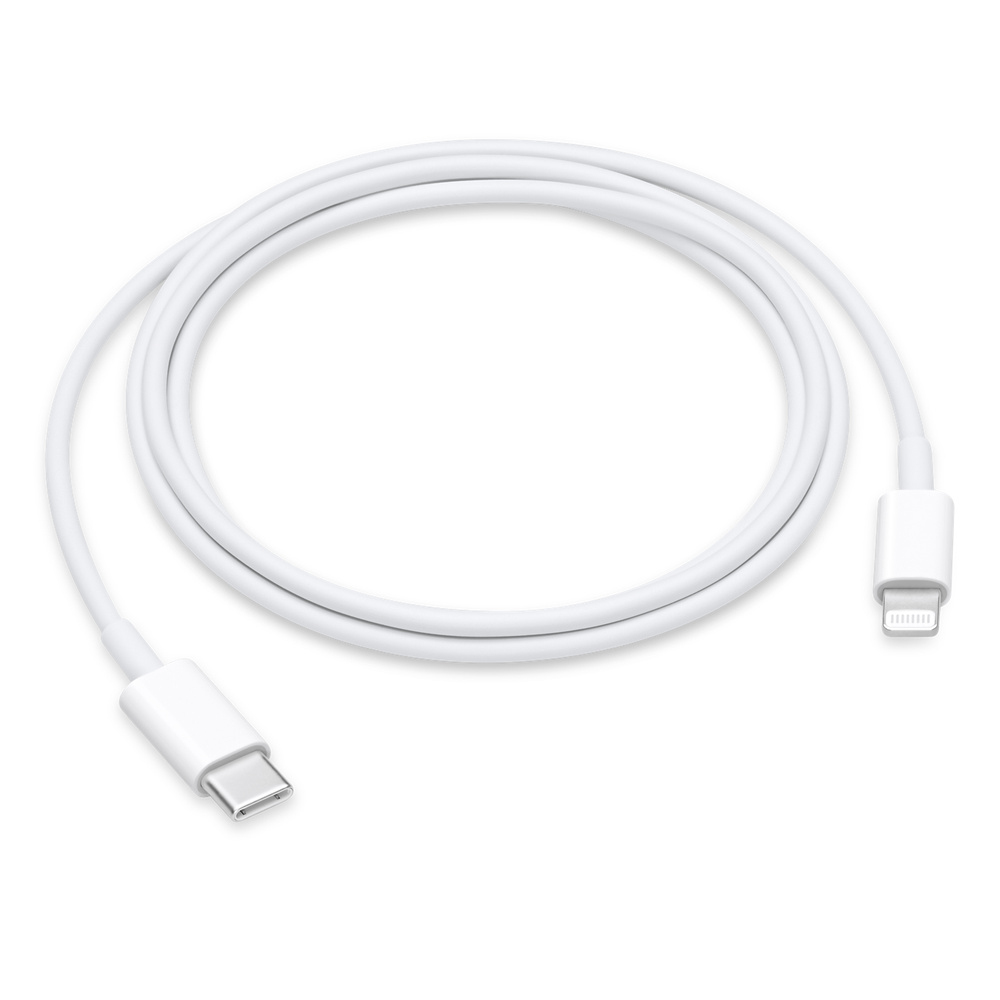 Apple MUQ93ZM/A câble Lightning 1 m Blanc