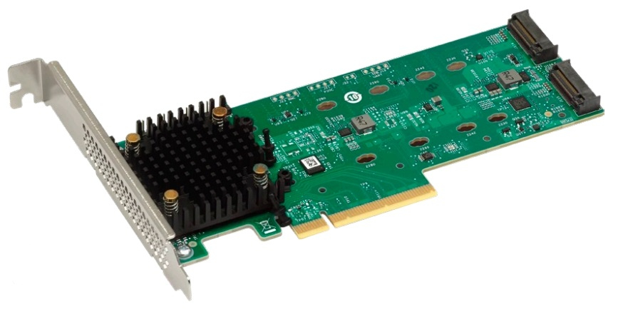 Broadcom 9540-2M2 contrôleur RAID PCI Express x8 4.0