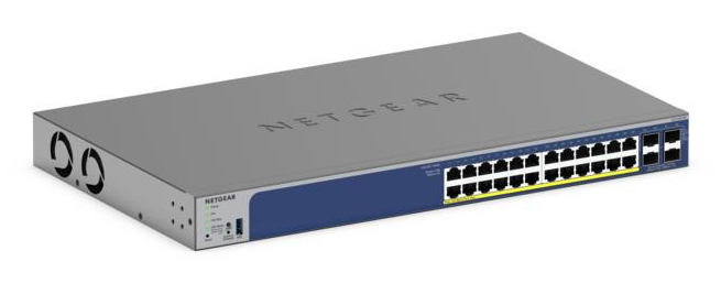 NETGEAR GS728TXP L2/L3 10G Ethernet (100/1000/10000) Connexion Ethernet, supportant l'alimentation via ce port (PoE) Noir