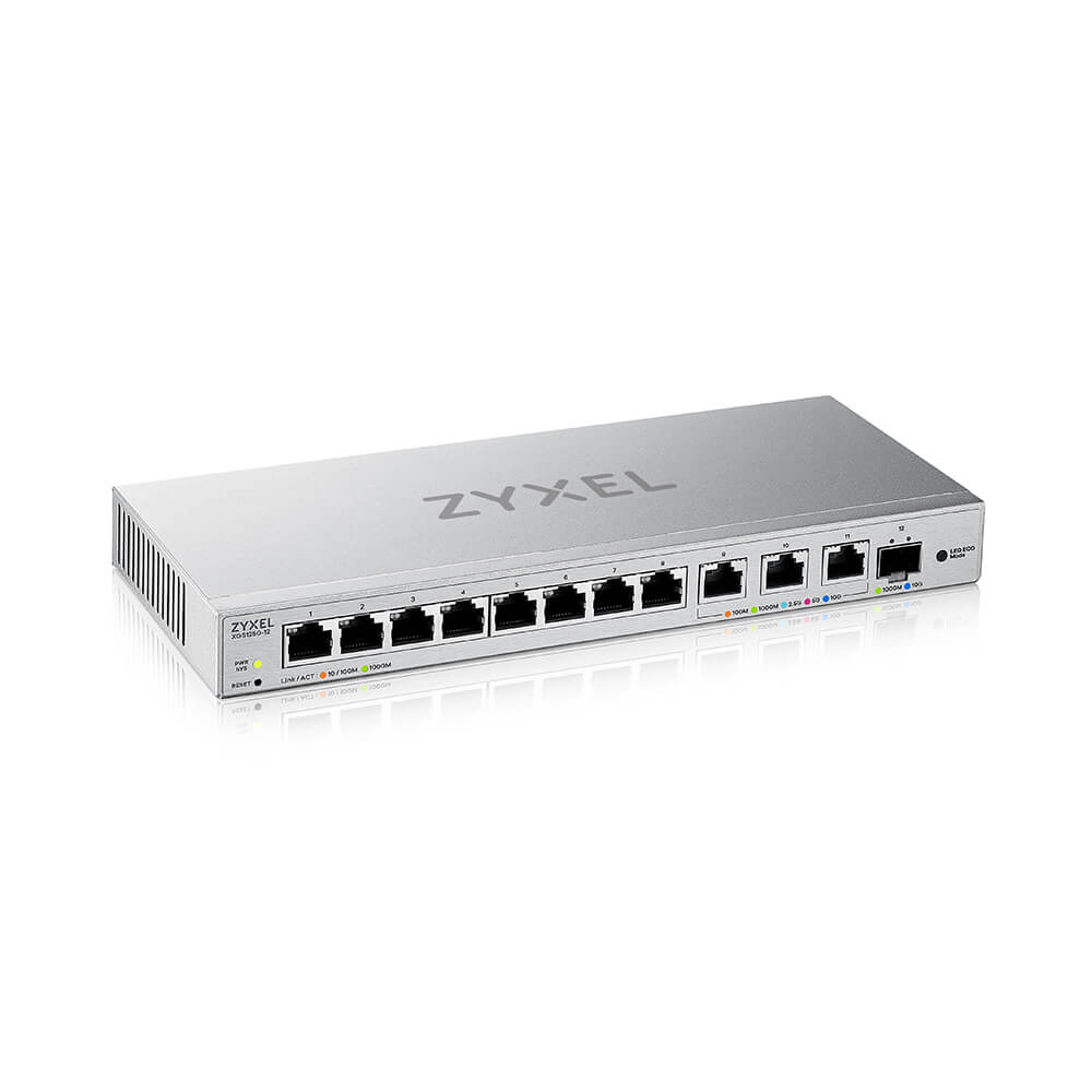 Zyxel XGS1250-12 Géré 10G Ethernet (100/1000/10000) Gris