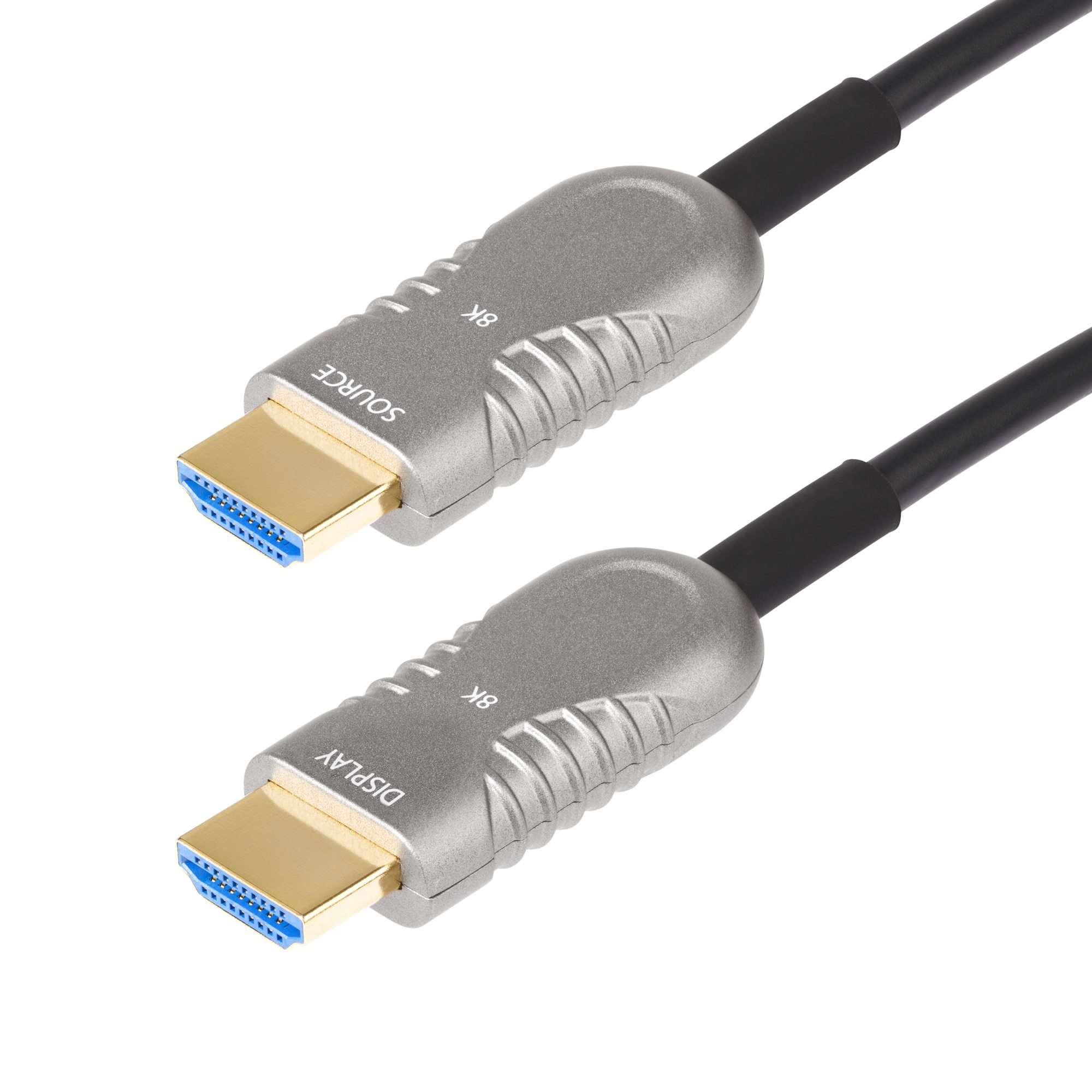 StarTech.com Câble Optique Actif (AOC) HDMI 2.1 Hybride de 30,4m, CMP, Plénum, Câble Fibre Optique HDMI 2.1/2.0 Ultra-Haute Vitesse 8K, 48Gbps, 8K 60Hz/4K 120Hz, HDR10+/FRL/TMDS/eARC