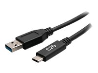 6in USB 3.0 USB-C TO USB-A M/M BLK