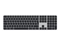 Apple Magic Keyboard clavier USB + Bluetooth QWERTY Turc Argent, Noir