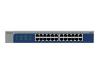 NETGEAR GS524-300EUS, 24-Port Gigabit Ethernet unmanaged Switch, Desktop Non-géré Gigabit Ethernet (10/100/1000)