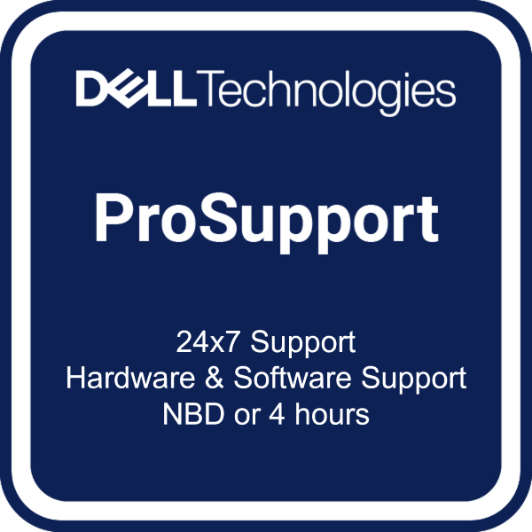 DELL Effectuez une mise à niveau de 3 ans Next Business Day vers 5 ans ProSupport 4H Mission Critical