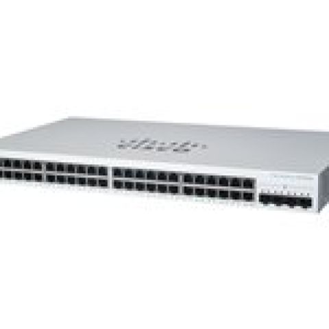 Cisco CBS220 SMART 48-PORT GE, FULL POE, 4X10G SFP+
