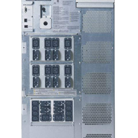 Symmetra LX rackmount 8-16kVA 1+3-Faseblack 19U 8 kVA 5600 W