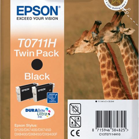 Epson T0711 Twin Pack