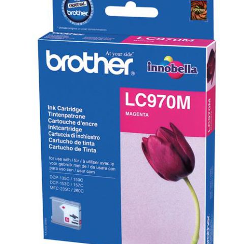 INK CARTRIDGE LC970MBP MAGENTA 300PAGES
