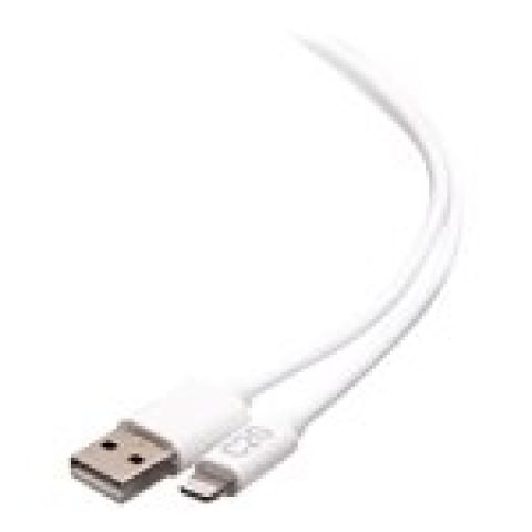 6ft/1.8m USB A to Lightning Cable White