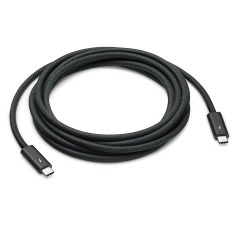 Apple MW5H3ZM/A Câble Thunderbolt 3 m 40 Gbit/s Noir