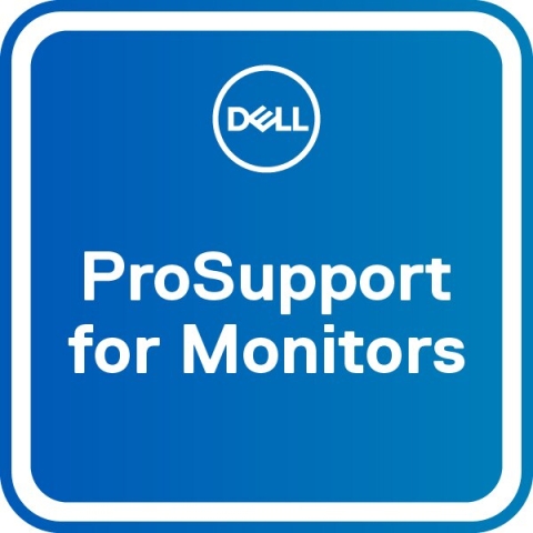 Dell Effectuez une mise à niveau de 3 ans Basic Advanced Exchange vers 5 ans ProSupport for monitors