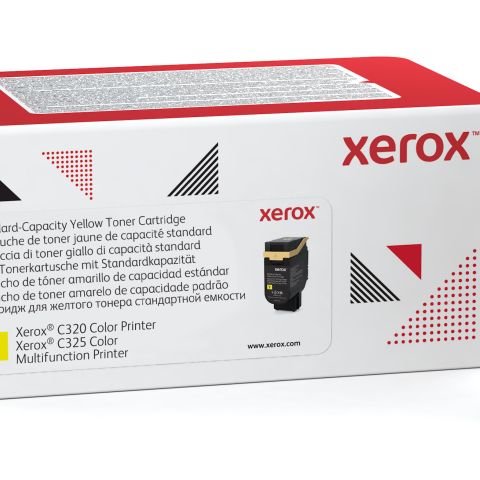 Xerox Cartouche de toner Jaune de Capacité standard Imprimante couleur ® C320?/?multifonctions ® C325 (1800 pages) - 006R04822