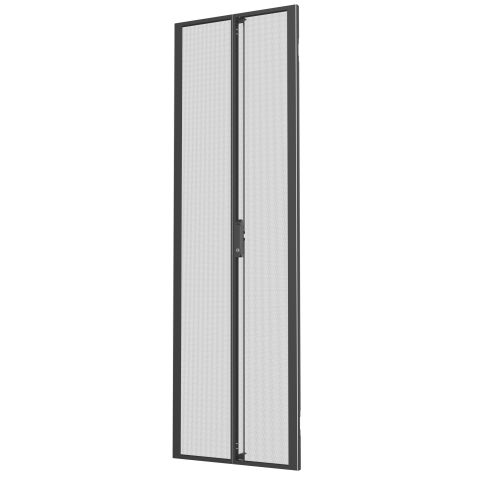 48U x 600mm Wide Split Perforated Doors