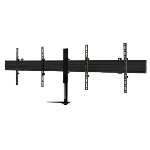 B-Tech BT8415 139,7 cm (55") Noir Mur