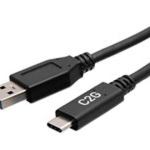 1ft USB 3.0 USB-C TO USB-A M/M BLK