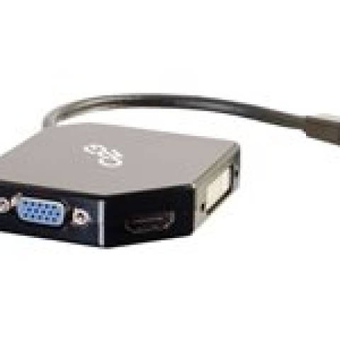 C2G Mini DisplayPort to HDMI, VGA, or DVI Adapter Converter