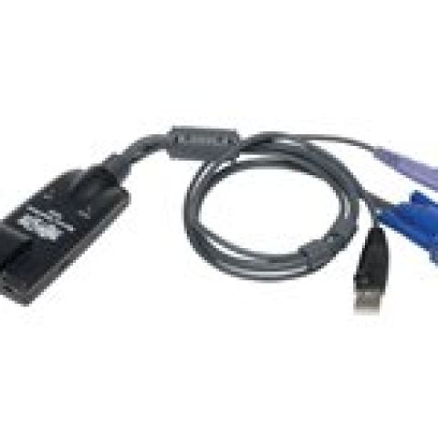Tripp Lite B055-001-UV2CAC câble kvm Noir