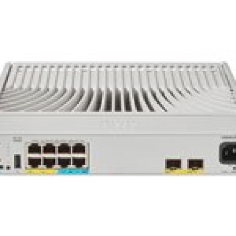 Cisco Catalyst C9200CX-8UXG-2X-A commutateur réseau Géré L2/L3 Connexion Ethernet, supportant l'alimentation via ce port (PoE) Gris