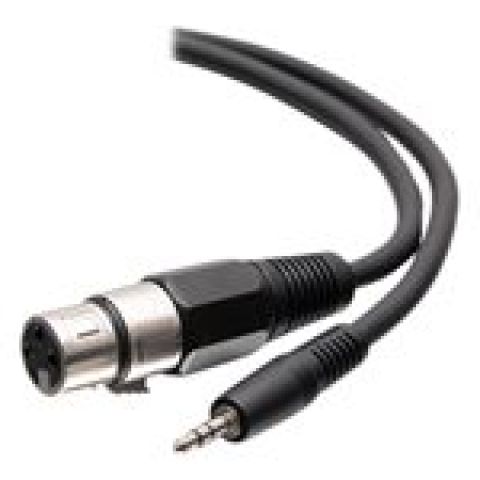 M TRS 3.5mm to F XLR Cable 3ft/0.9M