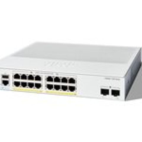 Cisco C1300-16P-2G commutateur réseau Géré L2/L3 Blanc